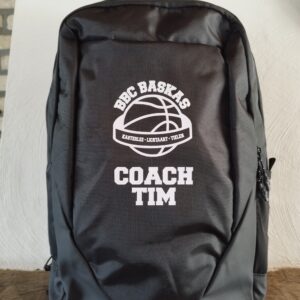 Alternative view of sportrugzak met logo BBC Baskas