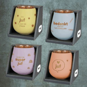 sfeerlichthouder einde schooljaar